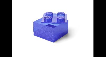 Palikanmuotoinen läpikuultava'säilytyslaatikko - violetti