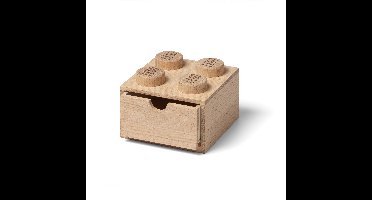 Cassetto da scrivania 4 in legno: quercia chiara