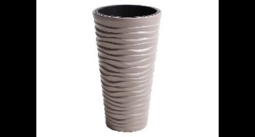 Prosperplast Bloempot (35 x 35 x 62 cm, Mokka)
