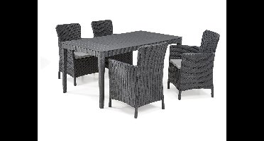 Keter Tuinset Miami-Girona (5-delig, Antraciet)