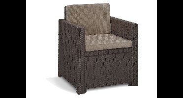 Keter Loungestoel Monaco (Bruin)