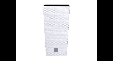 Prosperplast Plantenbak (23 x 23 x 42 cm, Wit)