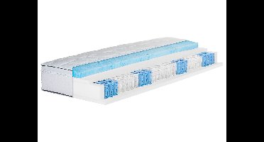 BeCo Boxspringmatras met pocketveringkern en gelschuim topper Royal Flex (Extra stevig (H4), 90 x 200 cm)