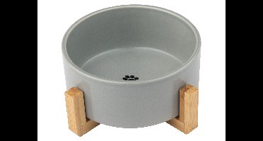zoofari Voerbak (Enkele kom, Grijs)