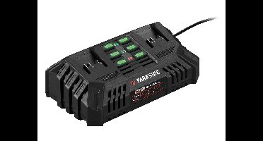 PARKSIDE Dubbele acculader 20 V - 4,5 A