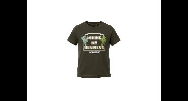 Kinder T-shirt - Minecraft of Pokémon (Zwart, 122/128)