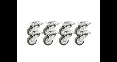 PARKSIDE Wielen (Set zwenkwielen 8-delig)