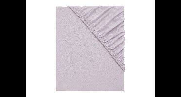 Emma Jersey hoeslaken 90-100 x 200 cm (Lichtroze)