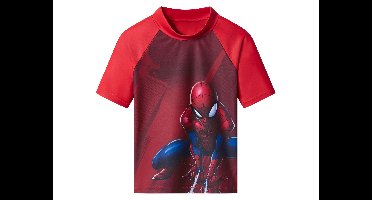 Kinder UV-zwemshirt UV50+ (Rood, 122/128)