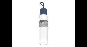 Mepal Broodtrommel of drinkfles (Drinkfles, Blauw)