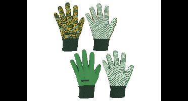 PARKSIDE 2 Paar tuinhandschoenen (Groen/bladeren, 7)