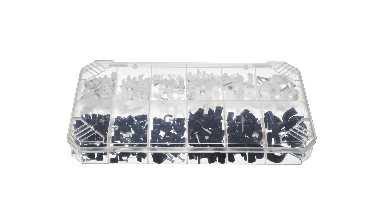 PARKSIDE Krimpkousen, verbinders of klemmen (Kabelklemmen 264-delig)