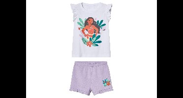 Kinder shirt en korte broek (vaiana, 110/116)
