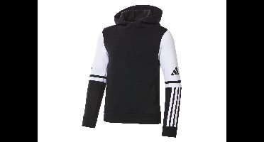 adidas Kinder hoodie (Zwart, 128)
