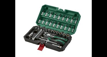 PARKSIDE Dopsleutelset met zwenkkopratel (Roto set 37-delig)