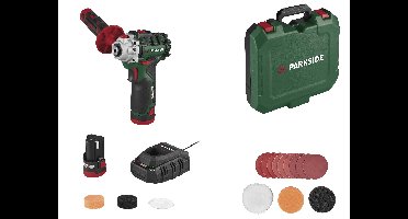 PARKSIDE Accu-polijstmachine incl. accessoires 12 V met accu en lader