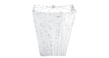 Ridder Opvouwbare douchecabine Ombrella (Blauw)