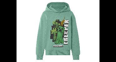 Kinder hoodie (Groen, 134/140)