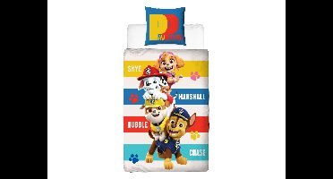 Kinder dekbedovertrek 140 x 200 cm (Paw Patrol)