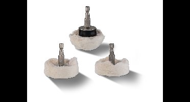 PARKSIDE Polijstaccessoires voor boormachines (Polijstset (3-delig))