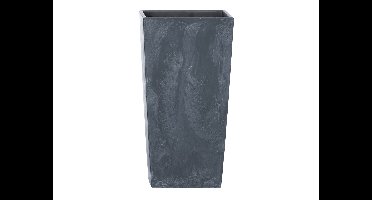 Prosperplast Bloempot (Antraciet in betonlook, 24 x 24 x 45 cm)