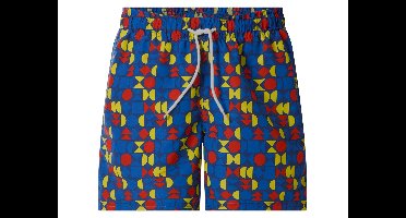 Lidl heren zwembroek (marine/rood/geel, S)