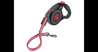 zoofari Uitrolbare riem (Klein, Roze)