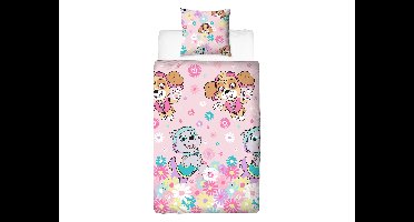 Kinder dekbedovertrek 140 x 200 cm (Paw Patrol)