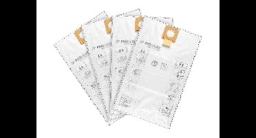 PARKSIDE PERFORMANCE Set van 4 vliesfilterzakken