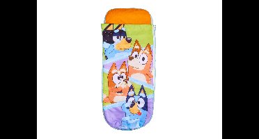 Kinder luchtbed met slaapzak (Bluey)