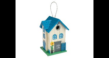 zoofari Vogelhuisje (Wit/blauw)