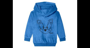 Pluche kinder trui (Sonic, 98/104)
