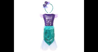 Kinder carnavalskleding (Zeemeermin, 134/140)