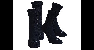 Scholl 2 paar huissokken (Dames, Zwart, 35-38)