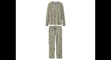 Dames kerstpyjama The Grinch (Grijs, XS (32/34))