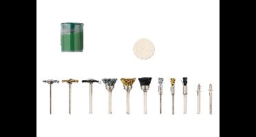 PARKSIDE Accessoires voor rechte slijper (Draadborstels en polijstset)