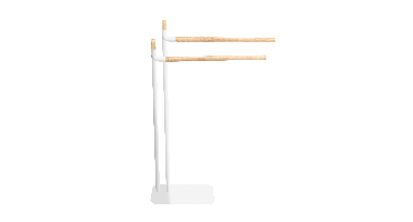 Ridder Handdoekenrek Albany (Wit mat)