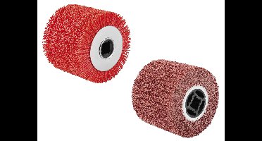 PARKSIDE Opzetborstel voor satineermachine (Synthetische vezel + nylon borstel)
