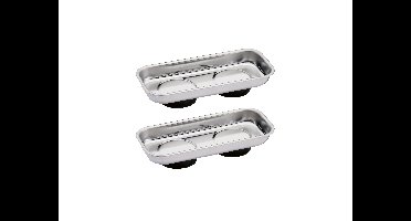 PARKSIDE Magnetische bakjes (rechthoekig klein set, 2 stuks)