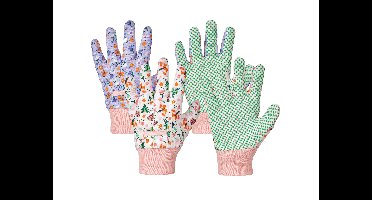 PARKSIDE 2 Paar kinder thuishandschoenen (Wit/lila, 4)