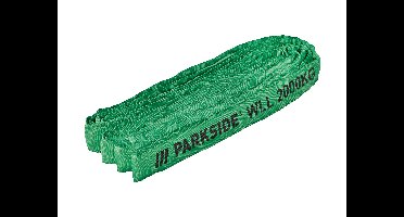 PARKSIDE Hijsband 1000/2000 kg (2m 2000kg, set van 2)
