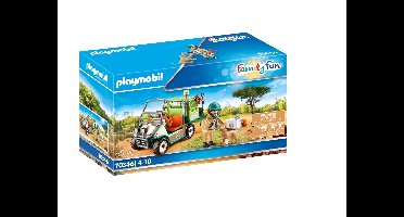 Playmobil Dierenarts met voertuig - 70346