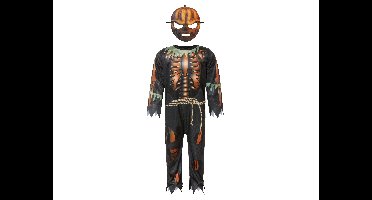 Kinder carnavalskleding (Pompoen, 110/116 (4-6 jaar))