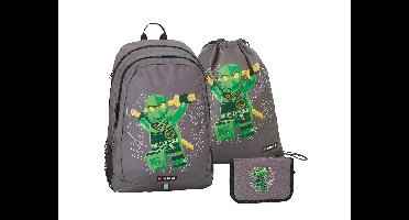 LEGO Schooltasset (Ninjago groen)
