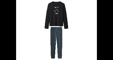 Kinder pyjama Wednesday (Marineblauw, 134/140)