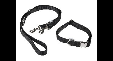 zoofari Hondenhalsband (M, Zwart)