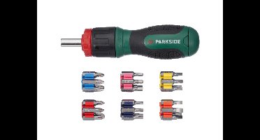 PARKSIDE Ratelschroevendraaier met bitset