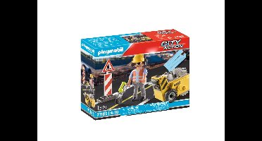 Playmobil Cadeauset (bouwvakker met kantensnijder)
