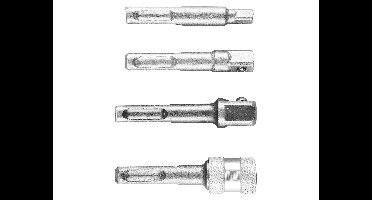 PARKSIDE SDS-adapter voor schroevendraaier (bithouder/vierkant)