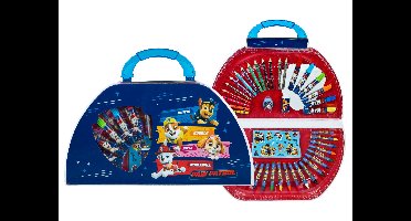 UNDERCOVER Tekenkoffer, 51-delig (Paw Patrol)